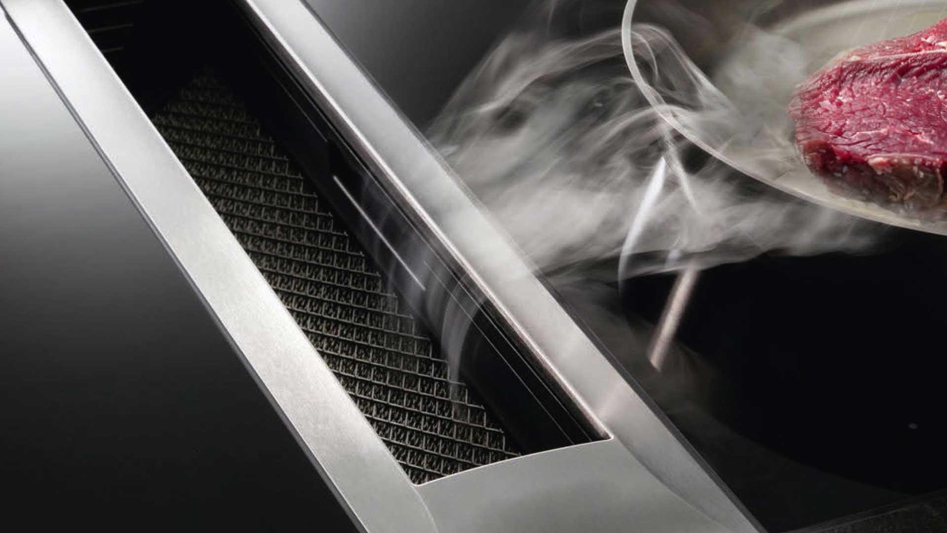 Filtri per piani di cottura con cappa integrata